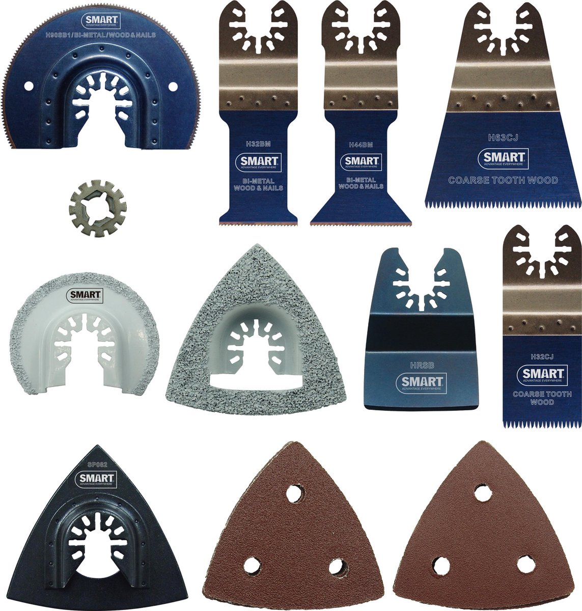 SMART Blades Multitool Zaagbladen Set Voor Oscillerende Multitools