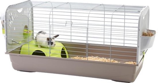 wortel Oproepen Bestrooi Savic Cavia- / Konijnenkooi Ceasar 3 De Luxe | bol.com