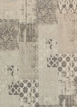 Vintage vloerkleed - Patchwork - Tapijten woonkamer - Ristretto - 140x200