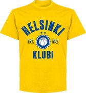 Helsinki Established T-shirt - Geel - L