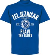 Zeljeznicar Established T-shirt - Blauw - 4XL