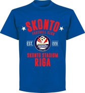 FC Skonto Riva Established T-shirt - Blauw - 4XL