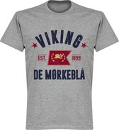 Viking FK Established T-shirt - Grey Marl - 4XL