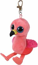Ty Beanie Boo Gilda flamingo sleutelhanger