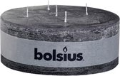 Bolsius Mammoetkaars - Rond - 5 Lonten - Antraciet - 55 Uur