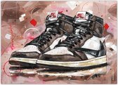 Air Jordan 1 Retro High Travis Scott poster (50x70cm)