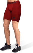 Gorilla Wear Smart Shorts - Bordeauxrood - XL