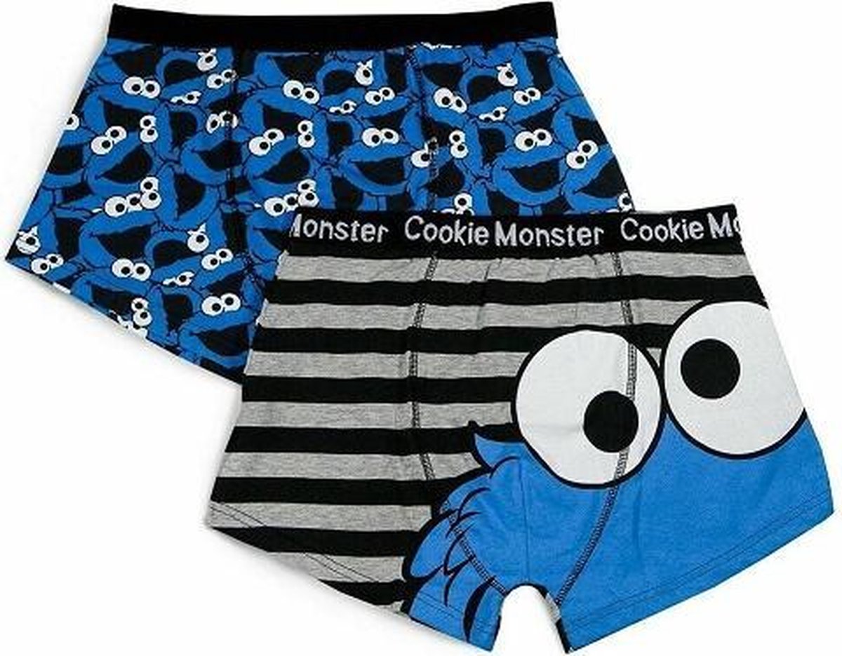 Cookie monster onderbroek -XXL