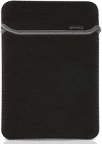 Huawei Mediapad hoes - universele neoprene tablet sleeve - Zwart / Grijs