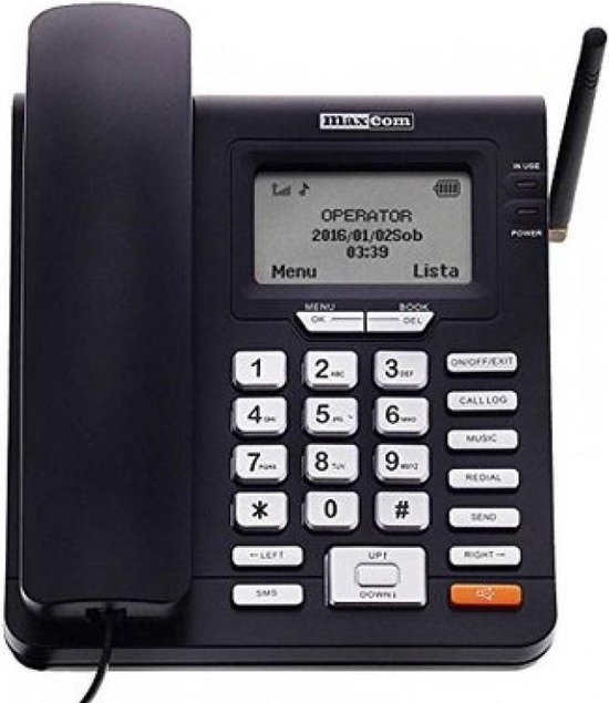 Maxcom MM28D huistelefoon met SIM | bol.com