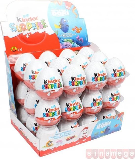 Kinder Surprise 36 eieren (let op: SMURFS EDITIE) | bol.com