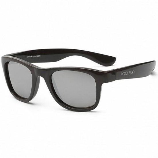 KOOLSUN® Wave - kinder zonnebril - Black Onyx - 3-10 jaar - UV400 - Categorie 3