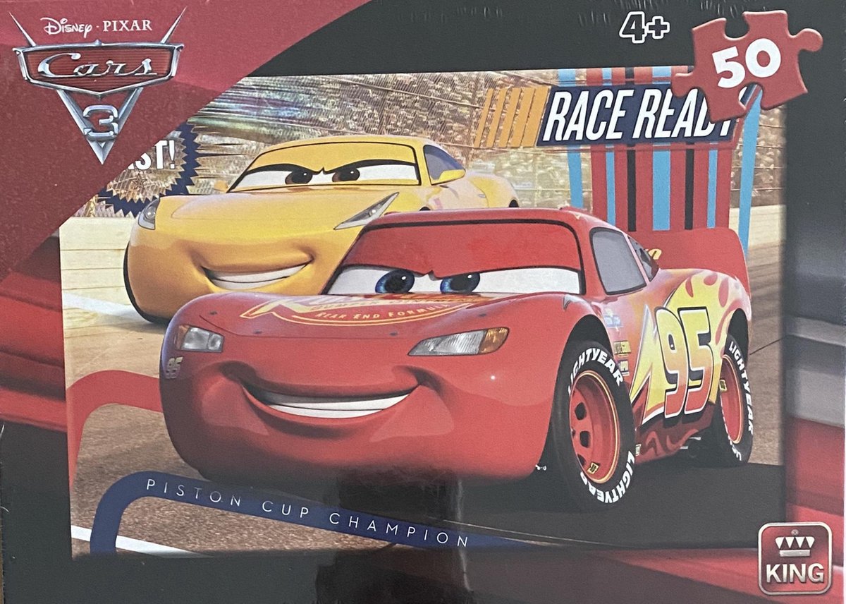 Disney Cars puzzel King 50