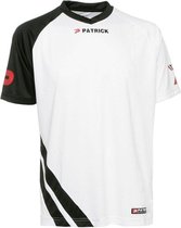 Patrick Victory Shirt Korte Mouw Heren - Wit / Zwart | Maat: XL