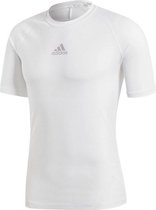 Adidas Alphaskin Shirt - Wit | Maat: XL