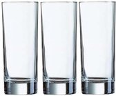 3x Longdrinkglazen 330 ml - 33 cl - Longdrink glazen - Water/sapglazen - Longdrink glazen van glas