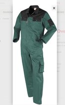 Workman Utility Overall 3058 groen / zwart - Maat 88