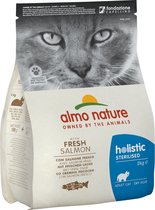 Almo Nature Holistic Droogvoer voor Gesteriliseerde Katten - Zalm 2kg