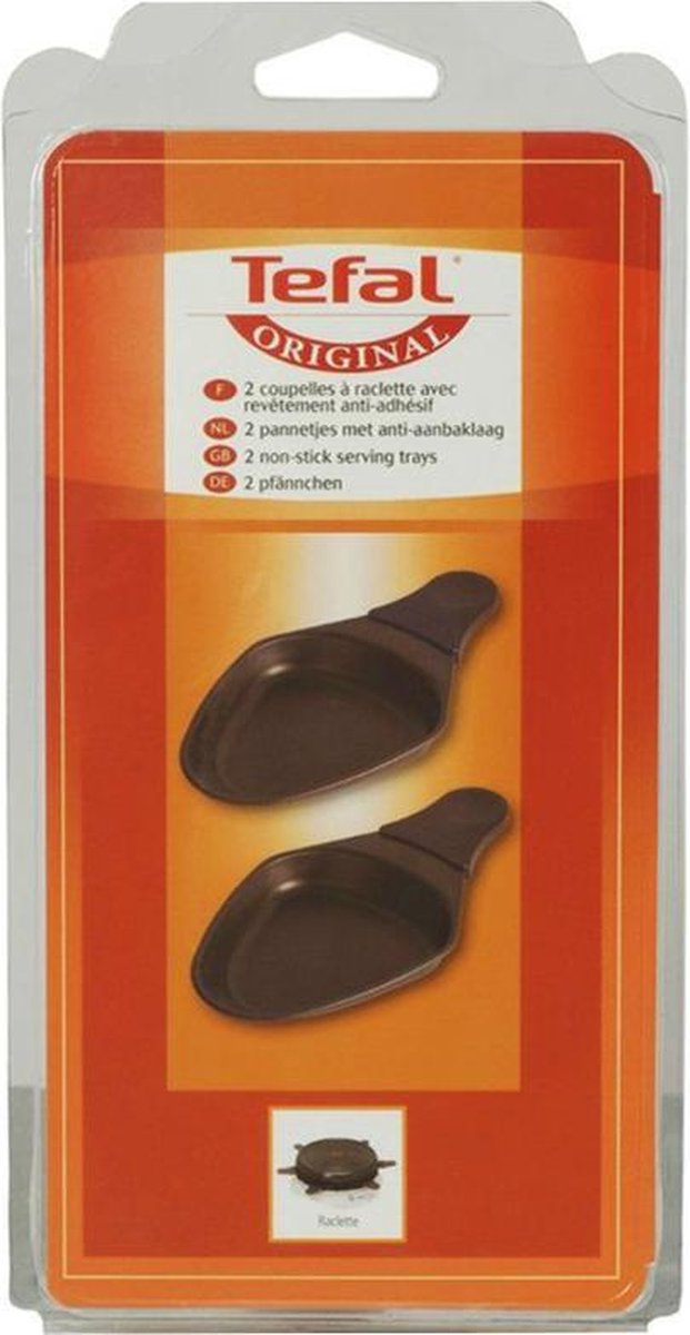 2 X set a 2 stuks Pannetje ovaal van gourmet origineel Calor Seb Tefal ...