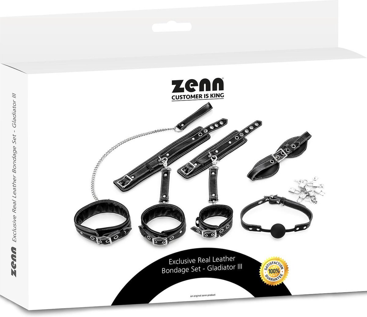 Goedkoopste Zenn Bondageset Gladiator III