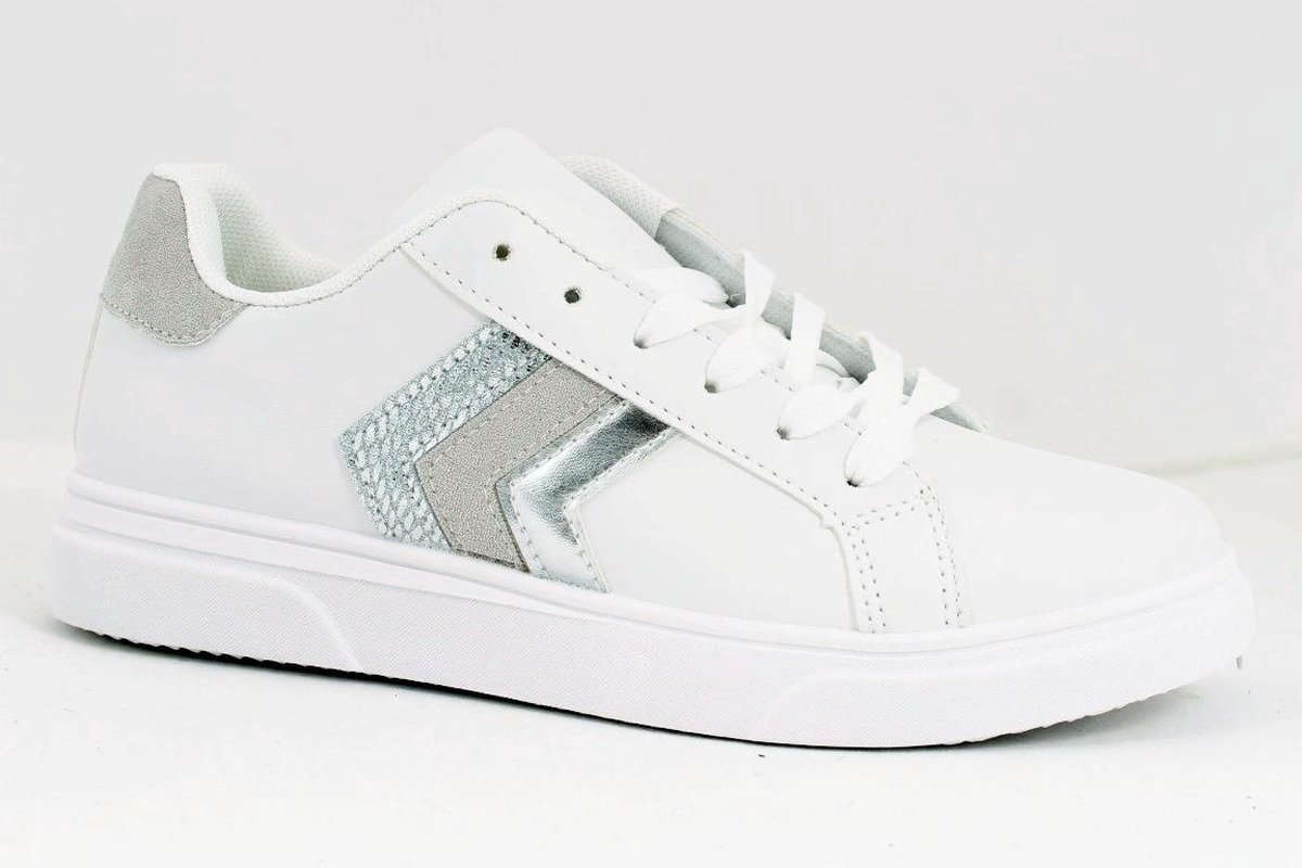 Sneakers Wit/Zilver | bol.com
