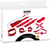 ZENN complete 8-delige bondage set voor beginners 1- rood