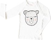 Hibboux pyjamashirt  Sleepy Bear unisex kids dierenprint beer (11-12 jaar)