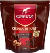 Côte d'Or Chunks Dessert Dark Chocolate - 2,5 kg