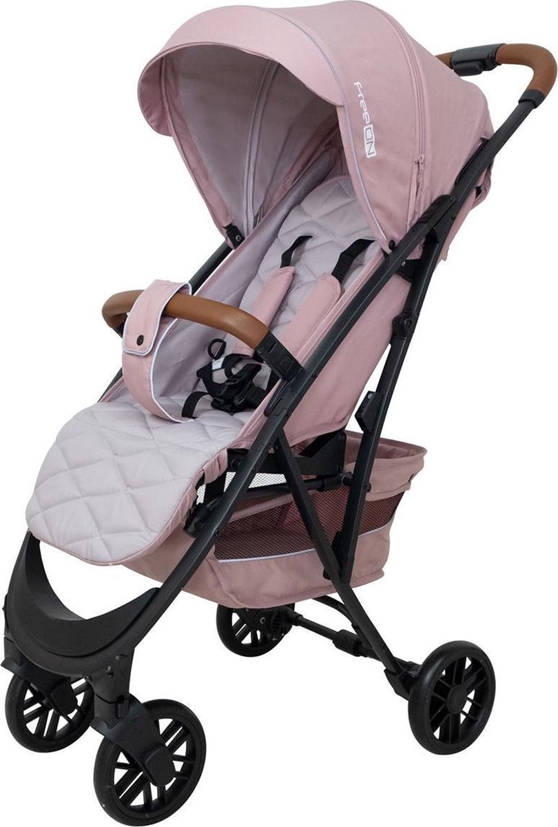 FreeOn Lux Premium Stroller Pink (convient de 0 à 22 kg)