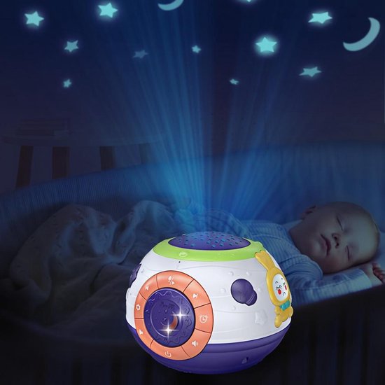 Speels Ongeëvenaard Boos Tumama® Nachtlampje Sterren Projector Baby Sterrenhemel - Nachtlamp met  Muziek Liedjes... | bol.com