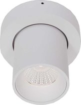 Artdelight - Plafondlamp Laguna 1L Rond - Wit - LED 6W 2700K - IP20 - Dimbaar > spots verlichting led | opbouwspot led | plafonniere led wit | led lamp