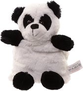 Kersenpitkussen panda - Puckator - opwarmknuffel voor opwarmen in de magnetron - panda 29 cm