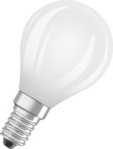 OSRAM 4058075108264 LED-lamp Energielabel A++ (A++ - E) E14 Kogel 6 W = 60 W Warmwit (Ø x l) 45 mm x 110 mm Filament / Retro-LED 1 stuk(s)