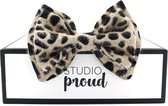 Studio Proud – Bow Tie – Strikje – cheetah print – one size