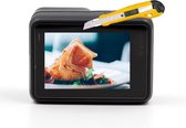 PRO SERIES Tempered Glass Screenprotector LCD Geschikt voor GoPro Hero 5 / 6 & 7 BLACK / ZILVER / WHITE - Transparant