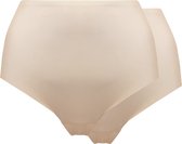 MAGIC Bodyfashion Dream Invisibles Panty 2pack - Latte - Maat XL