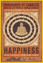 Boeddha poster - Happiness - quotes - 61 x 91.5 cm
