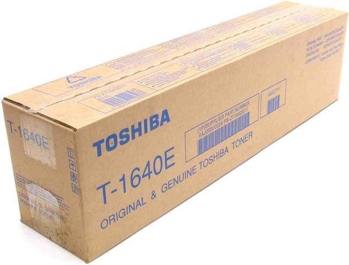 Toshiba Tonercartridge T1640E zwart