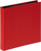 Walther Fun - Album photo - 30X30 cm - 100 pages noires - Rouge