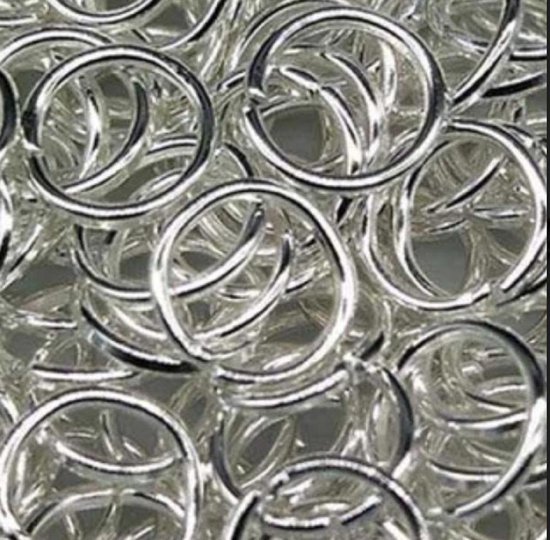20- ringetjes- 7 mm-RVS- Sieraden maken- Charme Bijoux | bol.com
