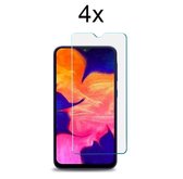 samsung a10 screenprotector - Beschermglas  Samsung galaxy a10 screen protector glas - screenprotector Samsung a10 - 4 stuks