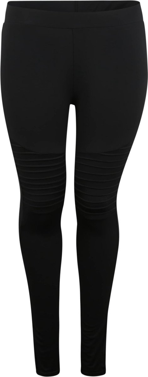 Urban Classics Curvy leggings ladies tech biker Zwart