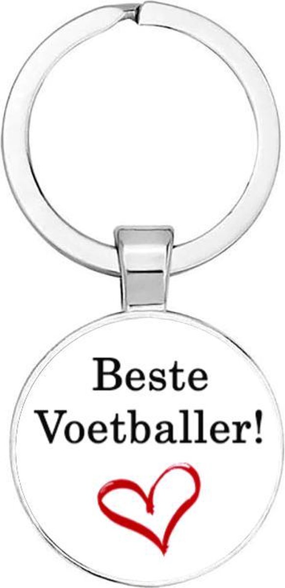 Akyol - Voetbal sleutelhanger - Beste voetballer sleutelhanger - Voetbal sleutelhanger jongens - Voetbal sleutelhanger meisjes - Voetbal cadeau - Voetbal traktatie