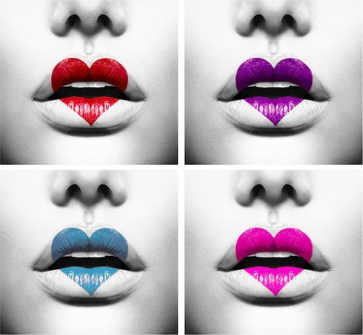 Sensual Dark Velvet | Plexiglas inclusief Dibond | Wanddecoratie