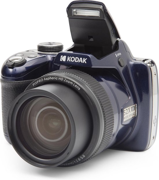 Kodak Pixpro AZ 528 - Compactcamera - 52x zoom - CMOS - Wifi - Donker blauw