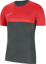 Nike Sportshirt - Maat M  - Mannen - grijs/rood