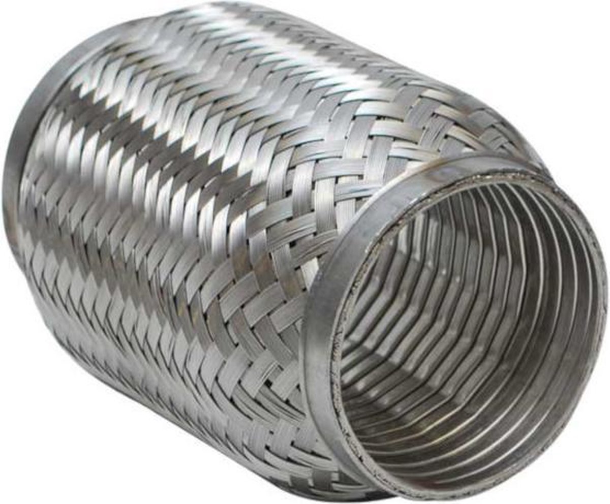 Q-Parts Flexibele Uitlaat kort 66mm x 150mm