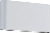 LED Tuinverlichting - Tuinlamp - Trion Thino - Wand - 8W - Mat Wit - Aluminium - BSE