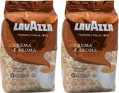 Lavazza Crema e Aroma Koffiebonen - 2 x 1000 g