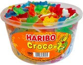 Haribo croco snoep - krokodil - 150 stuks